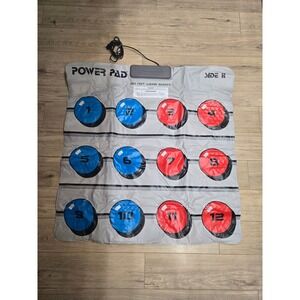 Nintendo Power Pad NES Controller Floor Mat Side A B Grey
